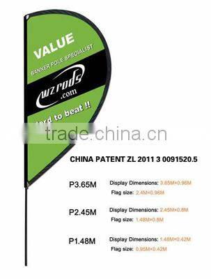 Advertising Promotion Beach Flag Pole