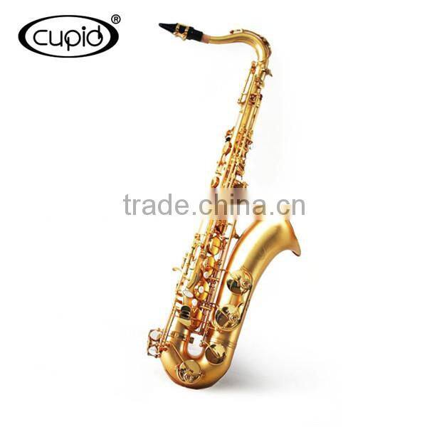 Cupid sand gold plating Professional Tenor Saxophone