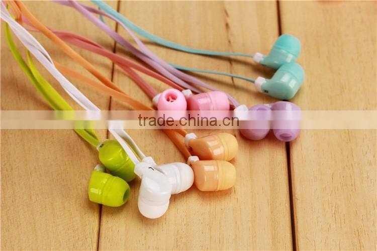 cute and cheap earphones with mic for kid and girl