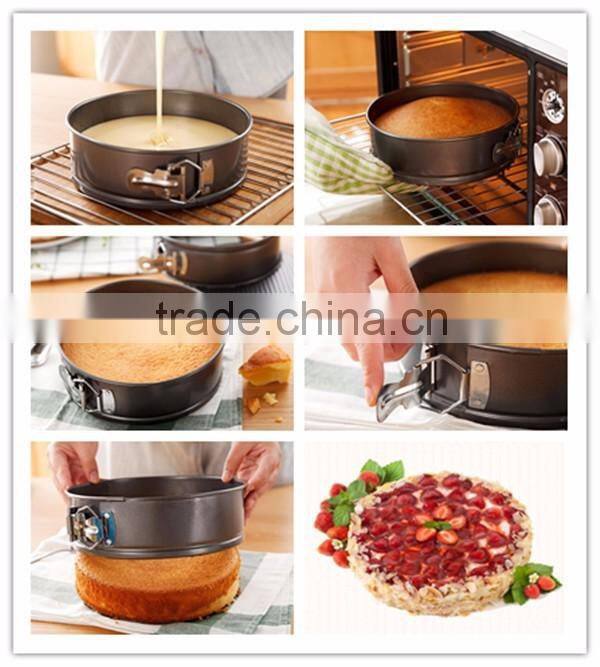carbon steel cupcake pan non-stick muffin pan cake pan with loose base