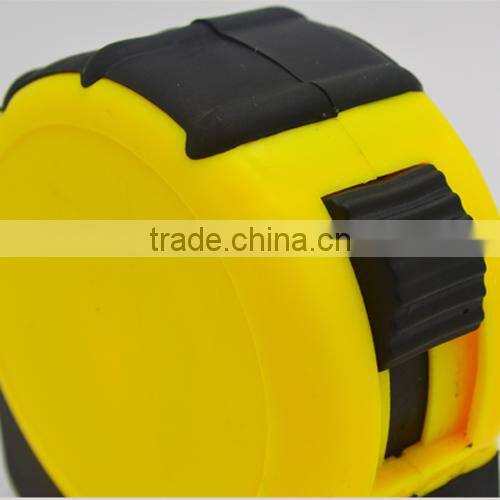 AG-059 new design self lock magnetic measuring tape,rubber coated tape measure,measure tape