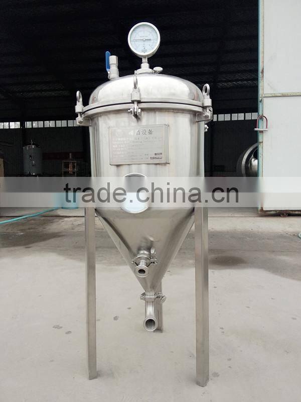 50L small brewery equipment home conical fermentation tanks