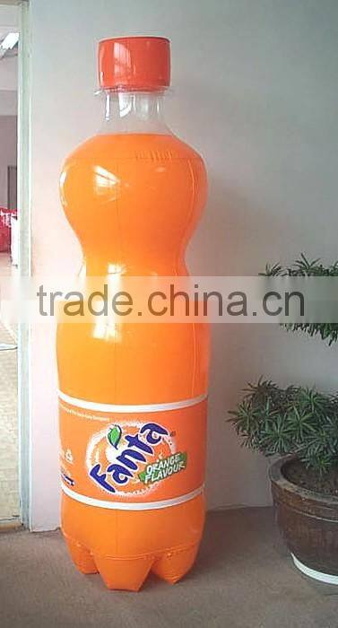 2016 Best Selling Custom Logo Printed Giant Inflatable Bottle