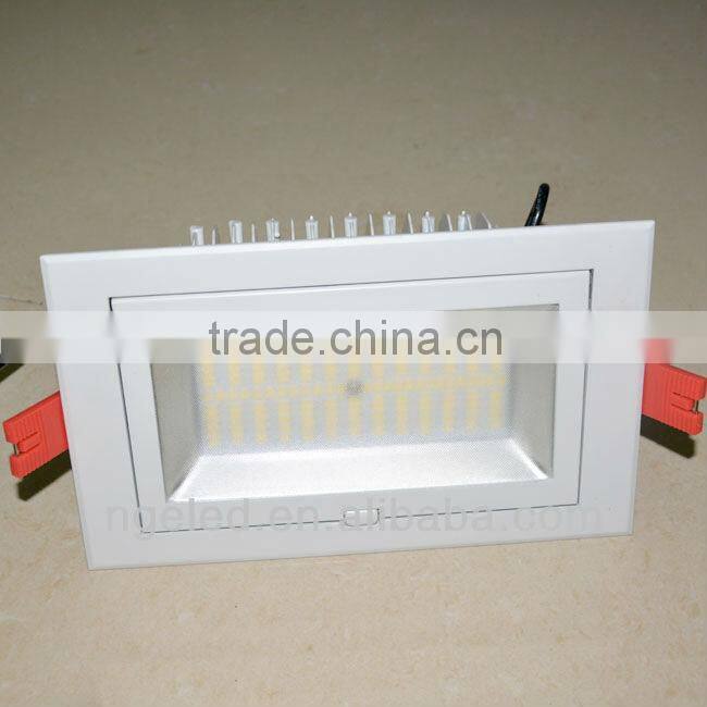 85lm/w CRI>83 48W Samsung SMD led shoplight square