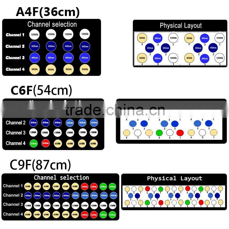 240cm/96inch/240w DSunY freshwater light 6ft programmable led aquarium light with sunset/sunrise