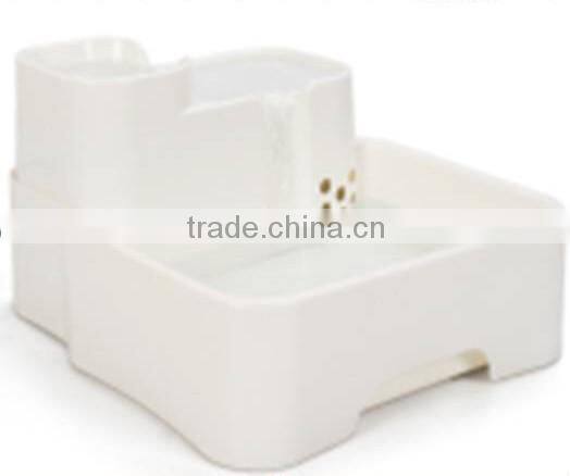 Portion Control Dog Cat Pet Automatic Feeder Dispenser Meal Tray Water Food Bowl