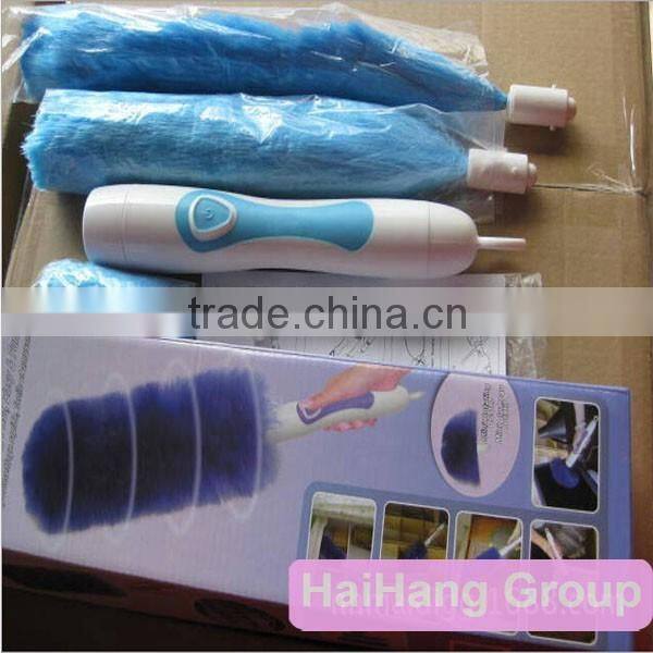 Hot sale Super magical electric PP household duster,easy cleaning duster, Convenient and flexible duster,