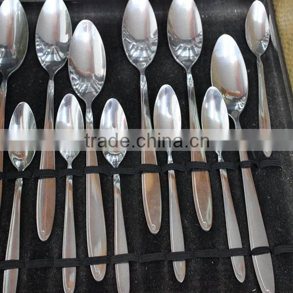 Wholesale stainless steel cutlery Factory sales directly spoon fork and knife in china