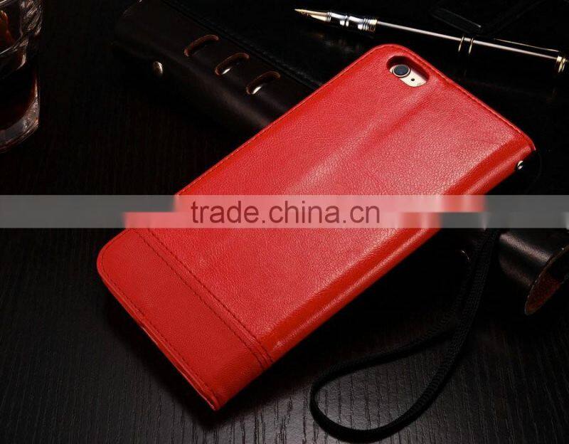 Magnetic Leather Cover Case for iPhone 5 5s SE PU Leather+TPU Cover With Card Holder Wallet Leather Case for iPhone 6 6s 6s Plus