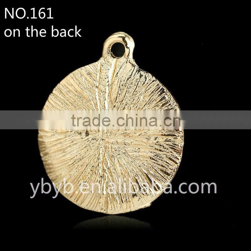 colorful cheap alloy pendant for zipper and jewelry making