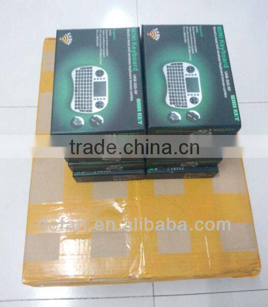 2.4Ghz Mini Wireless IR Android TV Box Mouse Keyboard with Touchpad