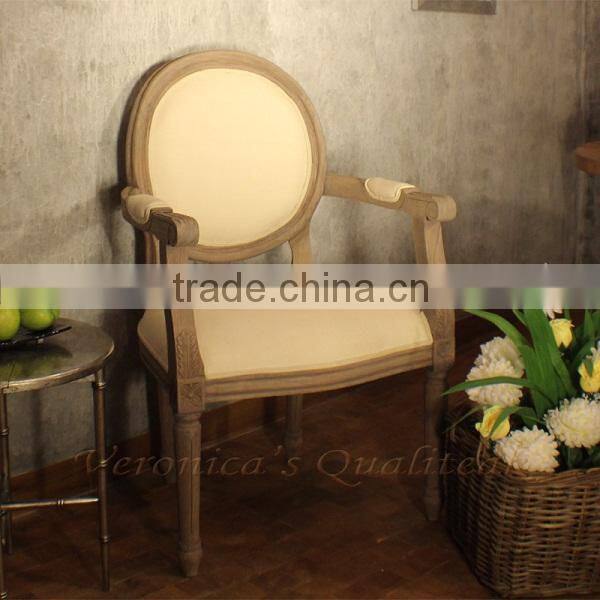 Antique French Oval Back Dining Chairs