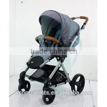 2016 mutifunction luxury lightweight baby stroller 3 in 1 with carrycot and carseat