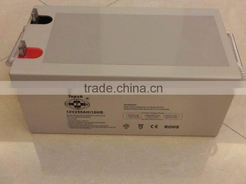 SOLAR BATTERY 6FM-250 12V250AH
