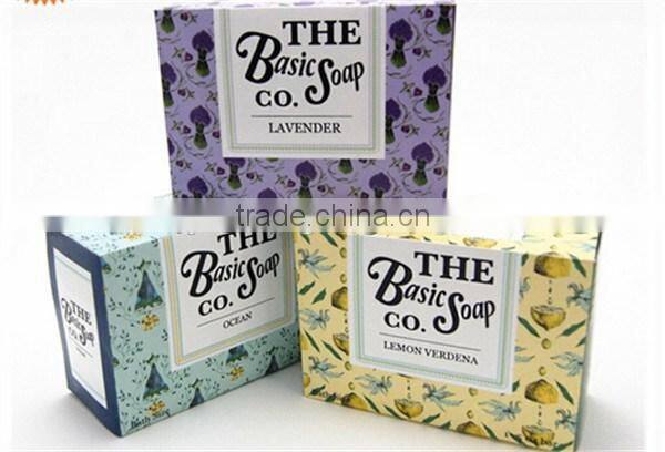 Factory Wholesale Eco-friendly packaging Soap custom fruit Carton Box