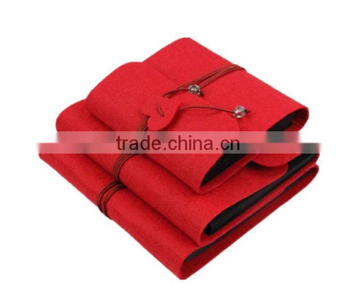 New arrival customized design felt notebook diary cover