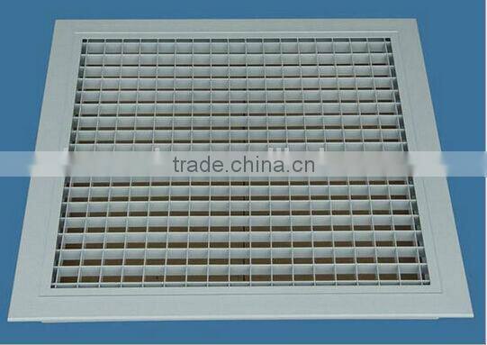 Aluminum square egg crate grilles