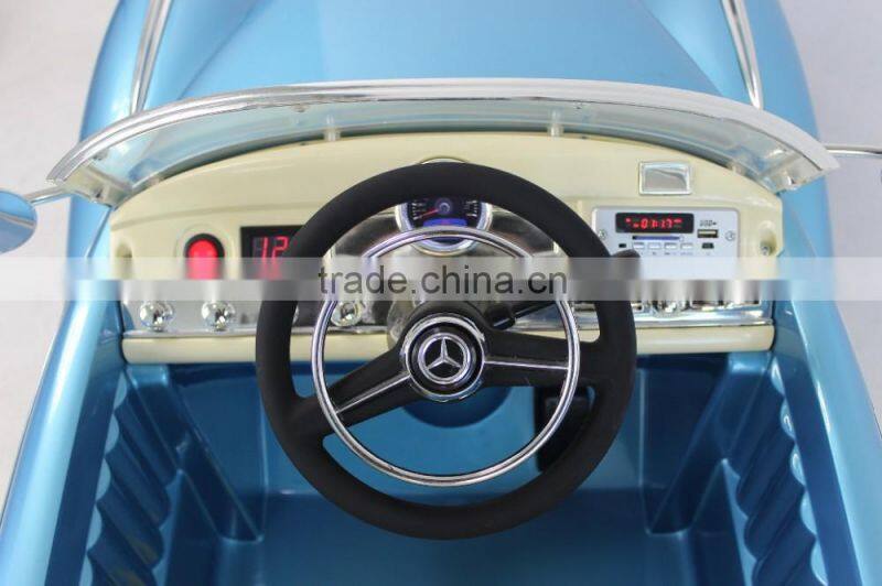 Kids Remote Ride On Car Mercedes Licensed With EVA Soft Wheels