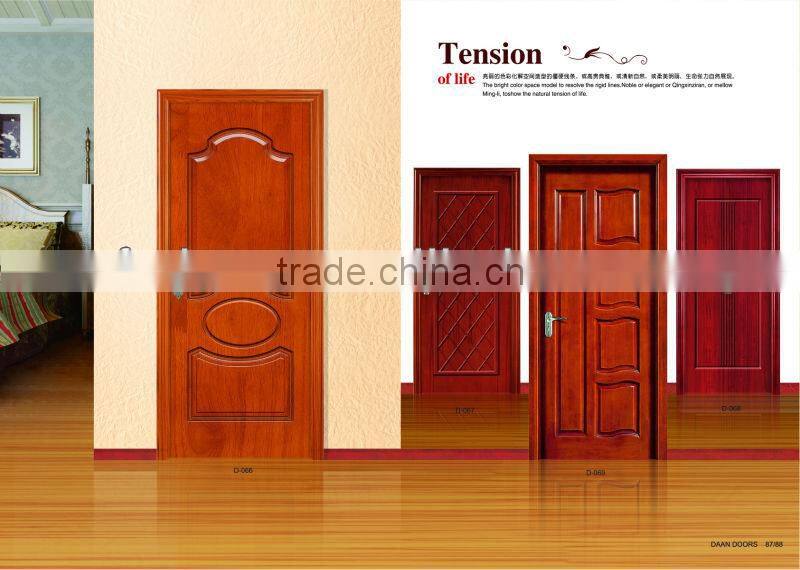 Simple and genrous style interior MDF veneer wood door
