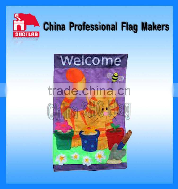 Custom Design Banner Maker Fishing Boat Used Banner Flag And Banner