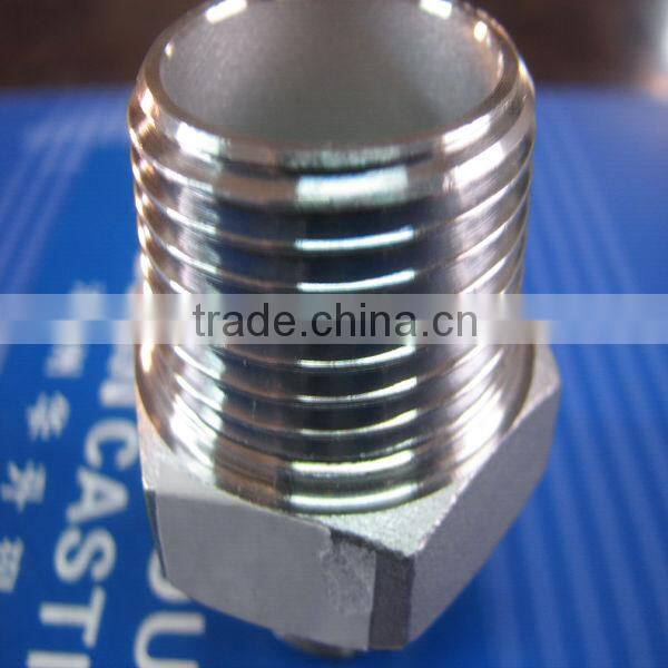 stainless steel reducing nipple