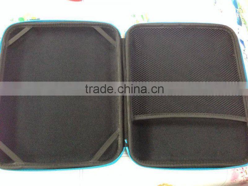 high quality bright eva leather cases for tablet and for cosmetic instrument