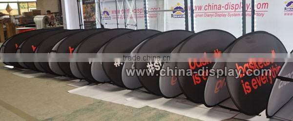 Outdoor double side display A frame advertising pop up golf club display stand