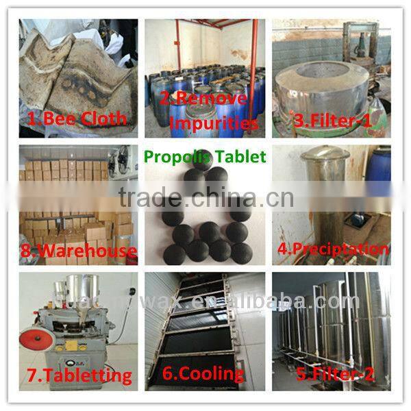 China raw material factory lowest price support OEM bee propolis table