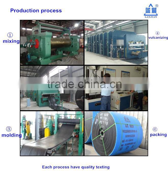 Long Belt Life Steel Reinforced Heavy Load Long Distance Transportation Of Metal Rubber Conveyor Belt/st series Belts Conveyor