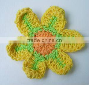 handmade colorful flowers collar