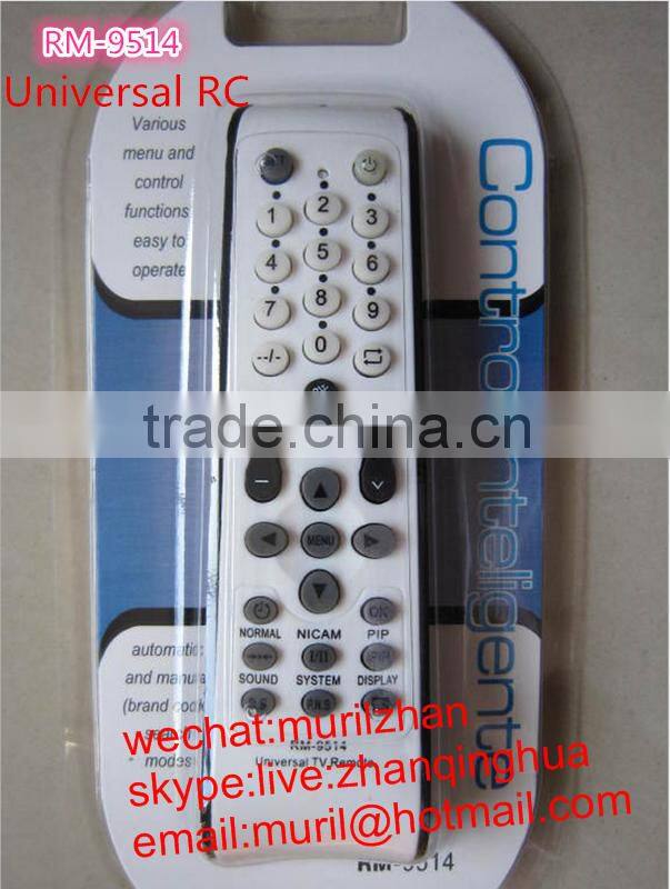 White 36 Keys TR-1021 TV remote control with Nice package