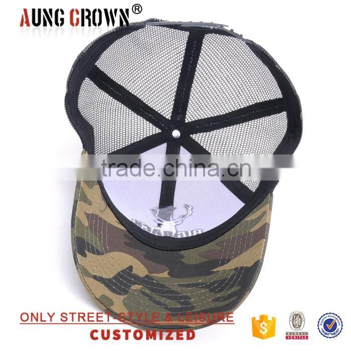 2015 popular camo trucker mesh cap