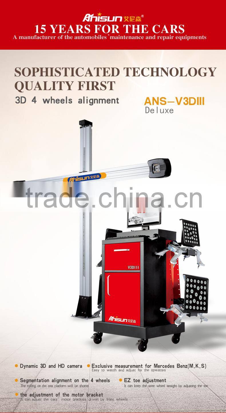 wheel alignment machine price as car diagnostic tools, the column can be up and down driven by motor