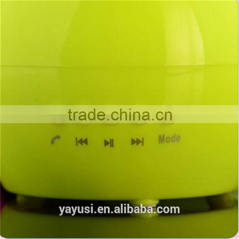 New Professional Bluetooth Speaker ,Color Flush With APP control and T F Card for phone/computer