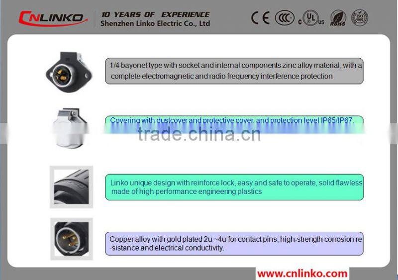China CNLINKO High Quality Waterproof quick splice connectors rod connectors