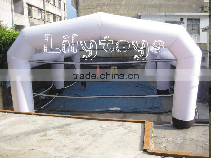 EN14960 Manufacturer Durable Flame retardant inflatable tent tennis