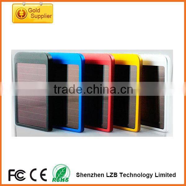 full capacity power solar rechargeable battery,portable design solar recharger