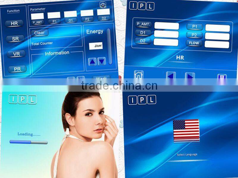 Multifunctional hair removal&skin rejuvenation machine ipl age spot machine