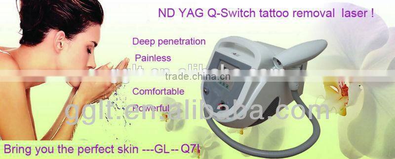 Q-Switch Laser Tattoo Removal/Age Spot Removal Beauty Machine