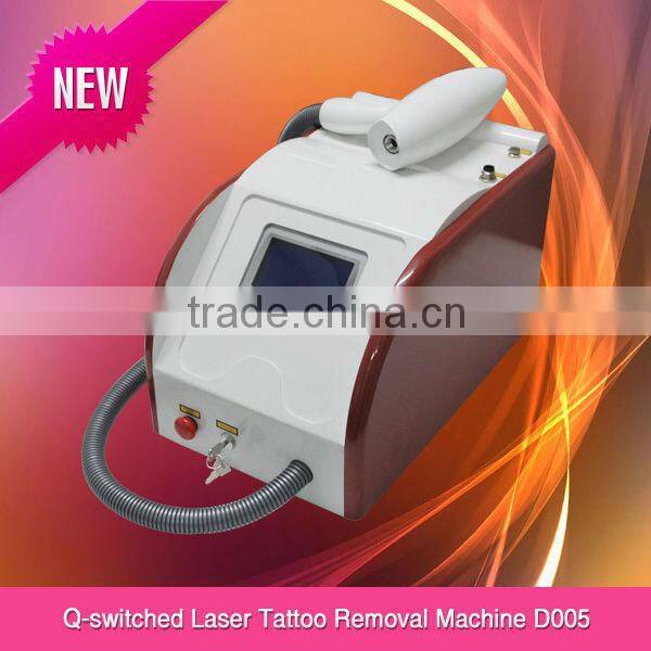 Perfect nd yag laser tattoo removal machine with new design D005