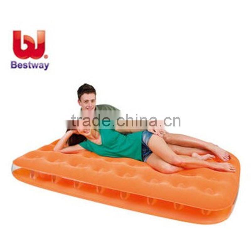 Bestway67387 color transparent flock mattress for sale