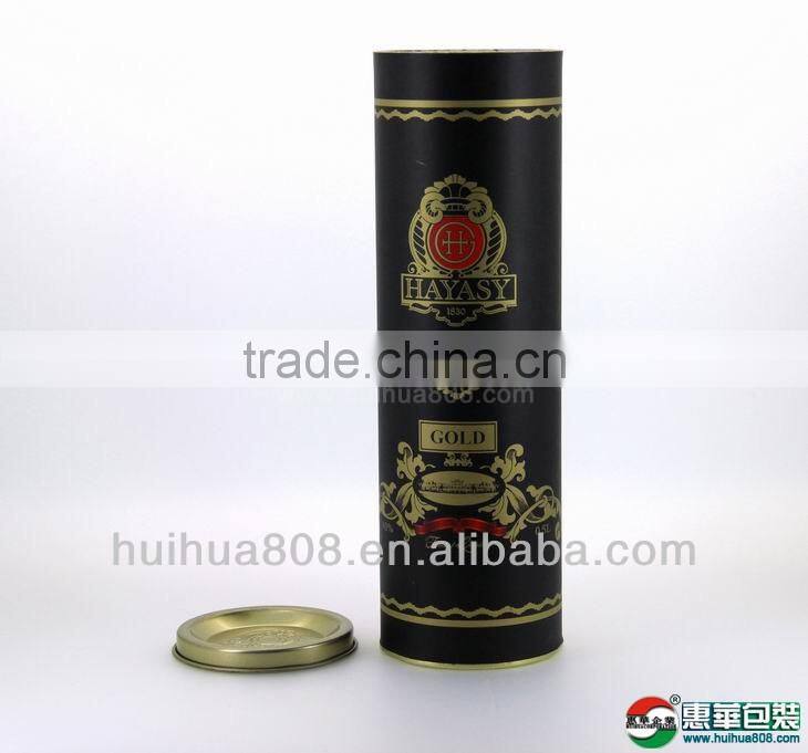 cardboard tube round paper box krafter wine packaing