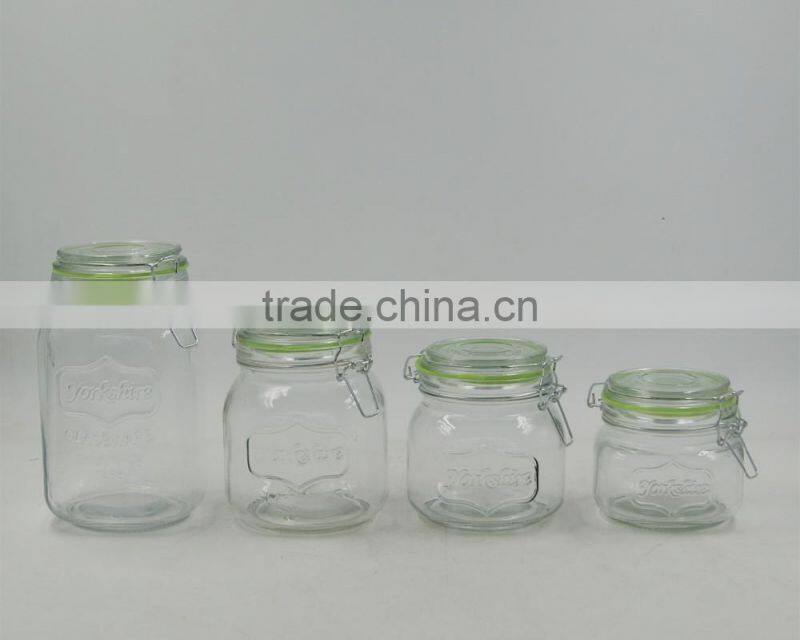 airtight kitchen glass canister sets