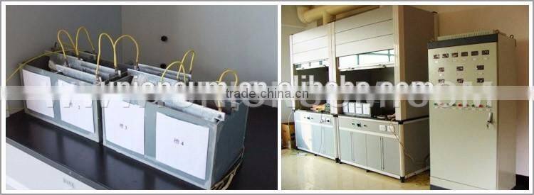 Copper, Zinc, Nickel, Cobalt and Manganese Electrowinning Rolled lead/calcium (0.07) / tin (1.35%) anode