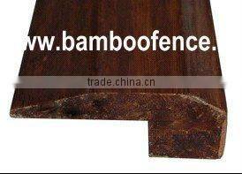 Bamboo Flooring Molding Profile Stair Tread in Strand Woven