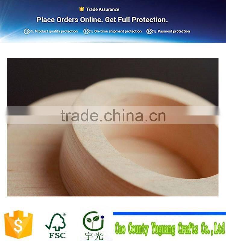 Wooden Blank Candle Holder