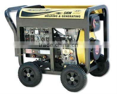 5KW Silient / Open Type Diesel Welding Generator Set