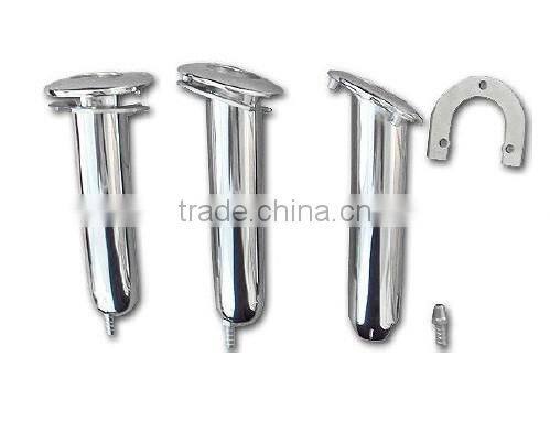 mirror polish fishing rod holder stainless steel rod holder
