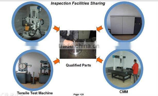 Customized casting spacer/Tussenstuk(Dutch)