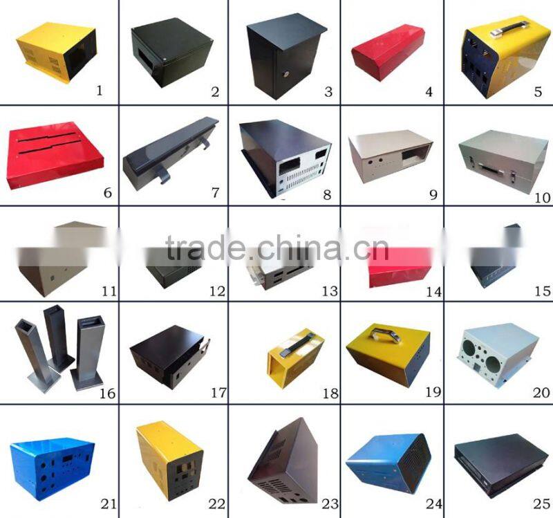 Wall mounting metal distribution enclosure box